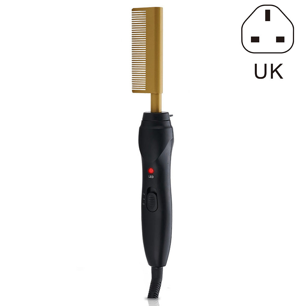 Hot comb with UK plug