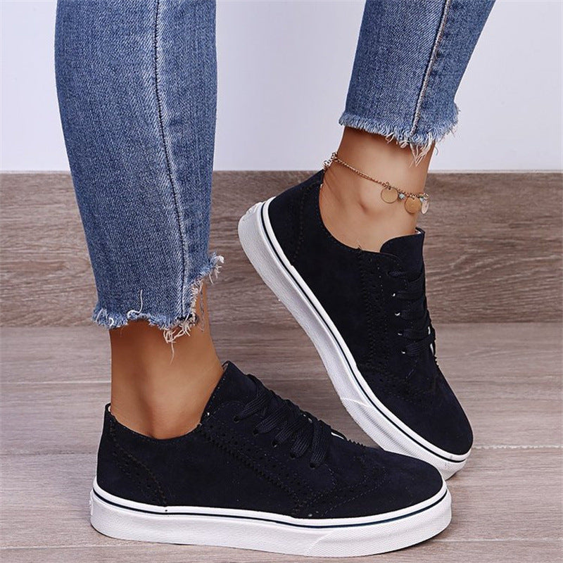 Lace-Up Casual Women Flat Shoes