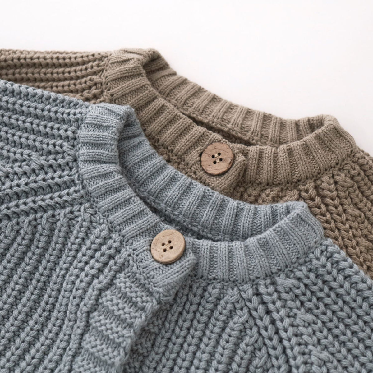 Chunky Knit Cotton Sweater for Kids