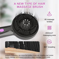 Electric scalp massage comb black
