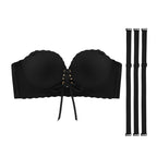 Strapless Pull-up Seamless Bra